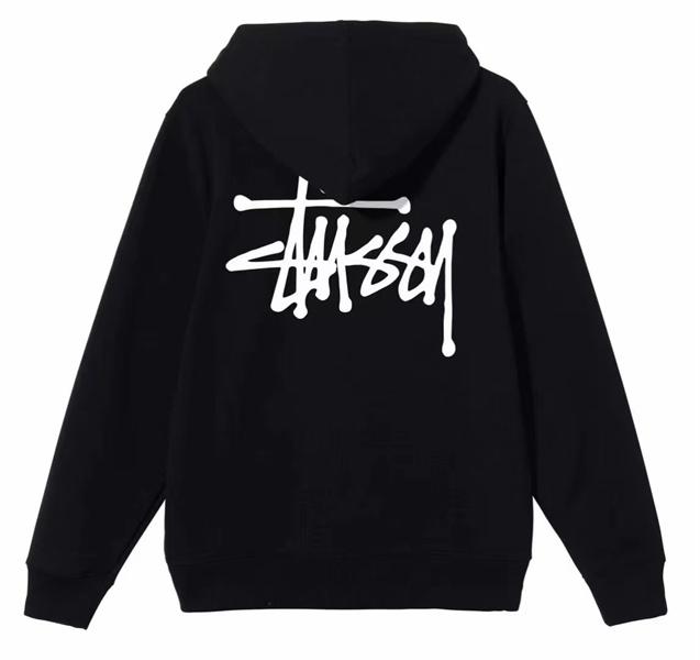 Stussy Basic Logo Zip Hoodie