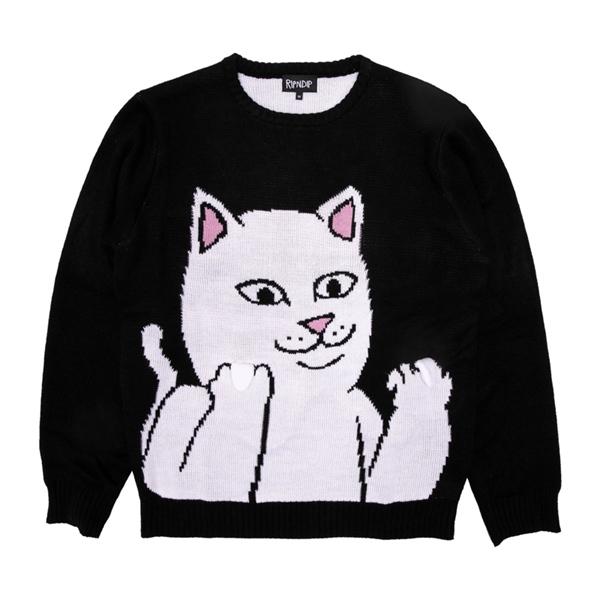 RipnDip Lord Nermal Flippy Knitty Sweater