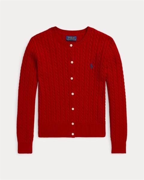 Ralph Lauren Mini Cable Cotton Cardigan