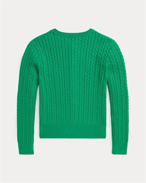 Ralph Lauren Mini Cable Cotton Cardigan