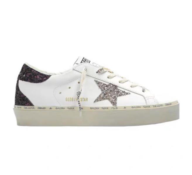 Golden Goose Deluxe Glitter Star Sneakers