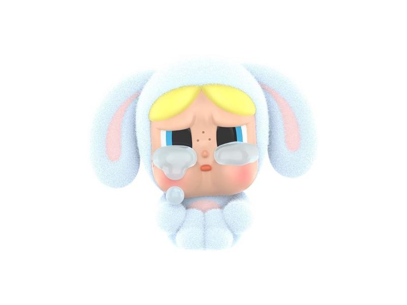 Crybaby Powerpuff Girls Figure Bunny Bubbles
