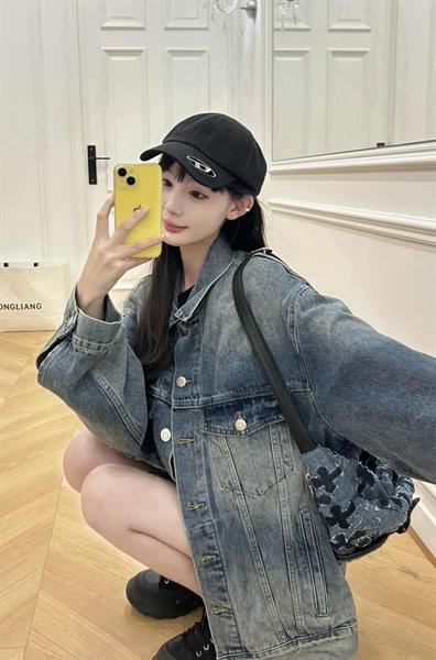 Diesel Metal Oval Logo D Baseball Cap