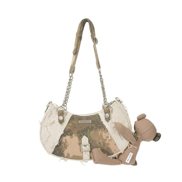 13De Marzo Camo Denim Bag