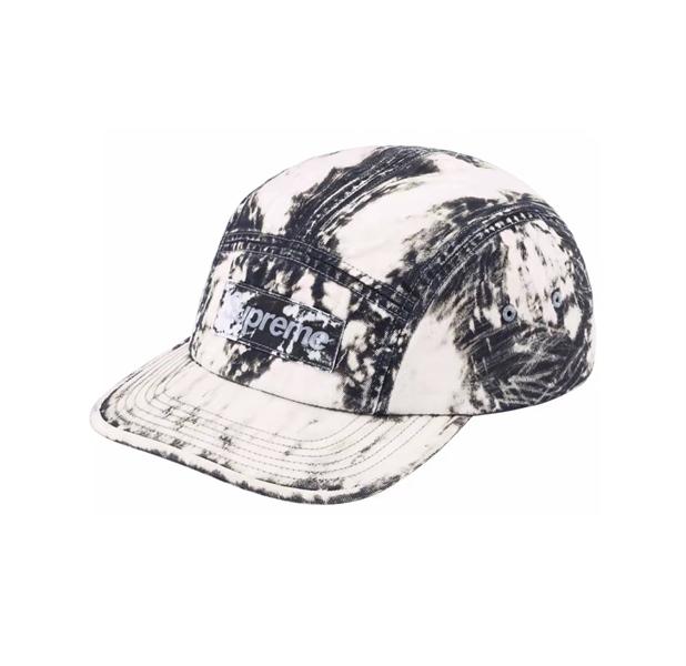 Supreme Bleached Chino Camp Cap SS24 Week 10