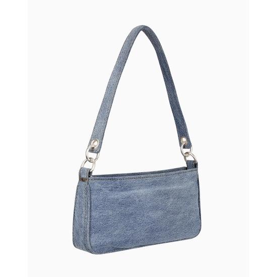 Calvin Klein Small Denim Shoulder Bag