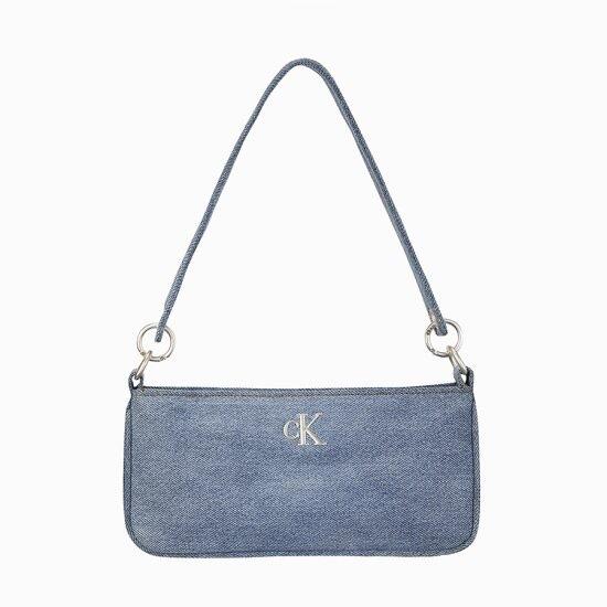 Calvin Klein Small Denim Shoulder Bag