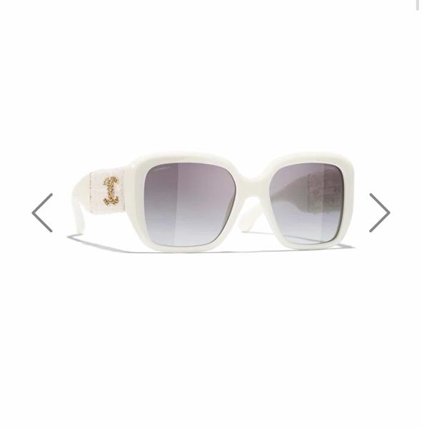 Chanel Acetate Square Sunglasses