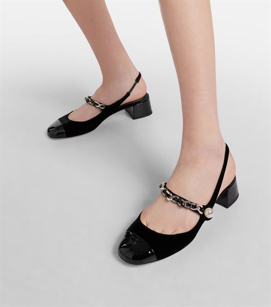 MiuMiu Slingback Suede Leather