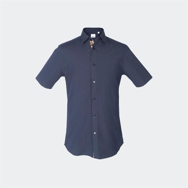 Burberry Check Stretch Cotton Shirts