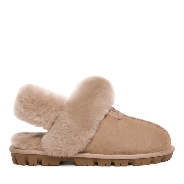 UGG AU Fluffy Strap Ladies Scuff