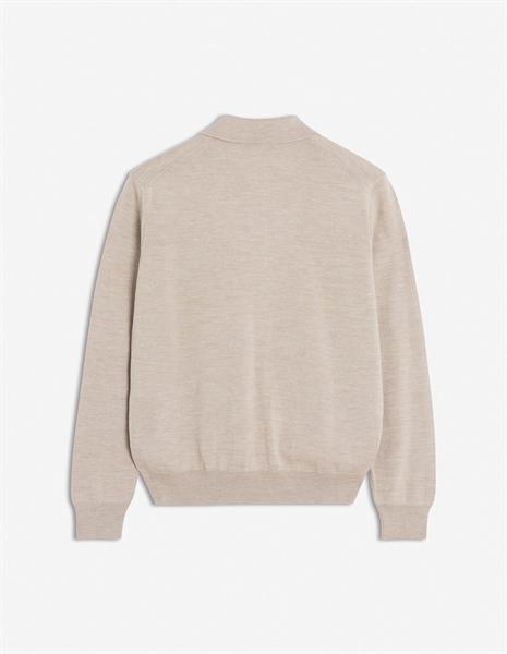 Maison Kitsune Bold Fox Head Patch Polo Jumper