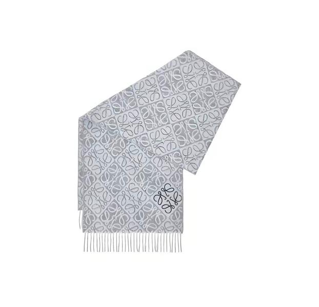 Loewe Anagram Wool Cashmere Scarf SS26