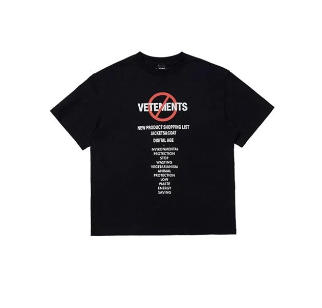 Vetements Warning Signal Tee