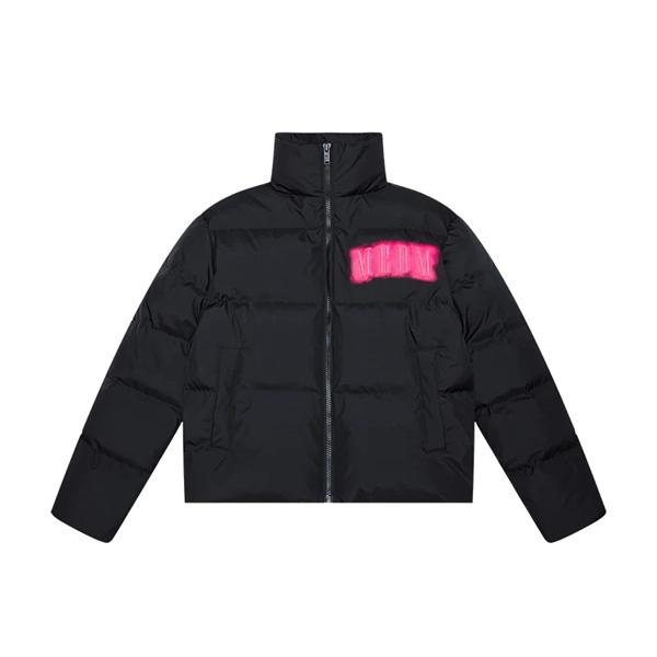 MEDM Neon Embroidery Short Down Jacket