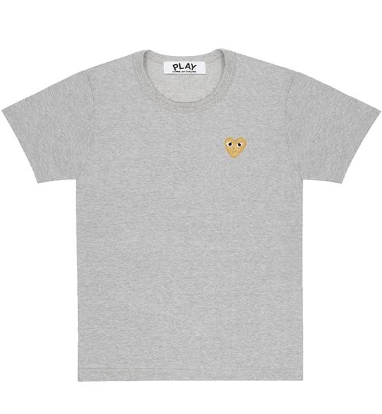 CDG Play Gold Heart Tee