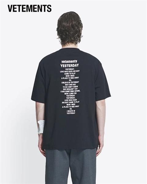 Vetements "Yesterday" Tee
