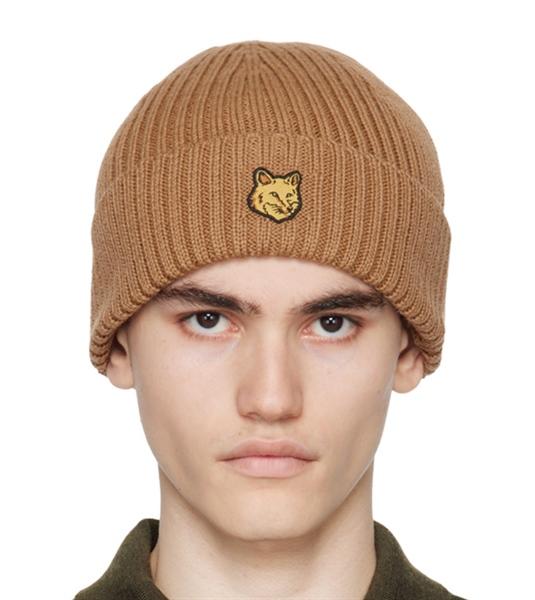 Maison Kitsune Bold Fox Head Beanie