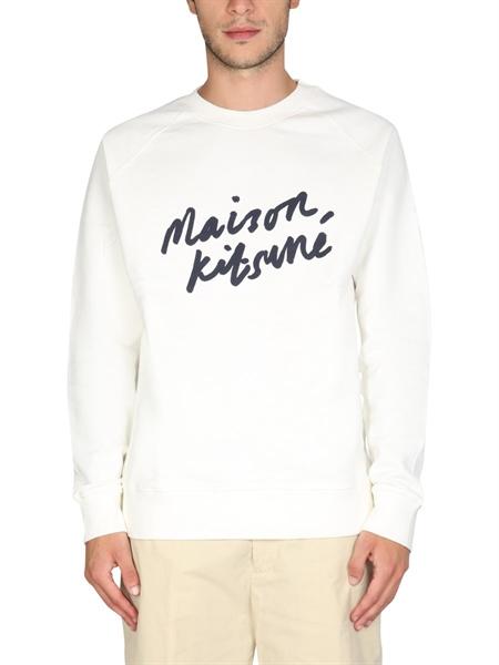 Maison Kitsune Handwritting Logo Sweater