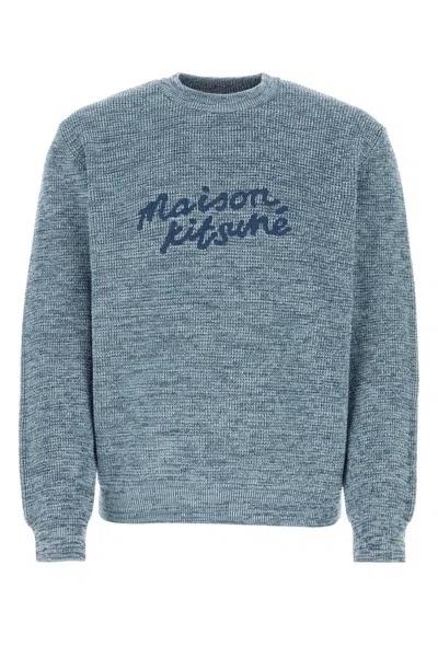 Maison Kitsune Handwritting Cotton Sweater
