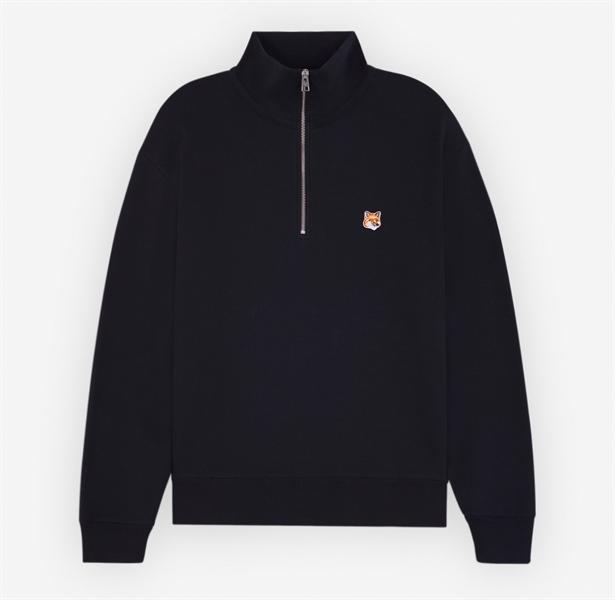 Maison Kitsune Quarter Half Zip Sweater