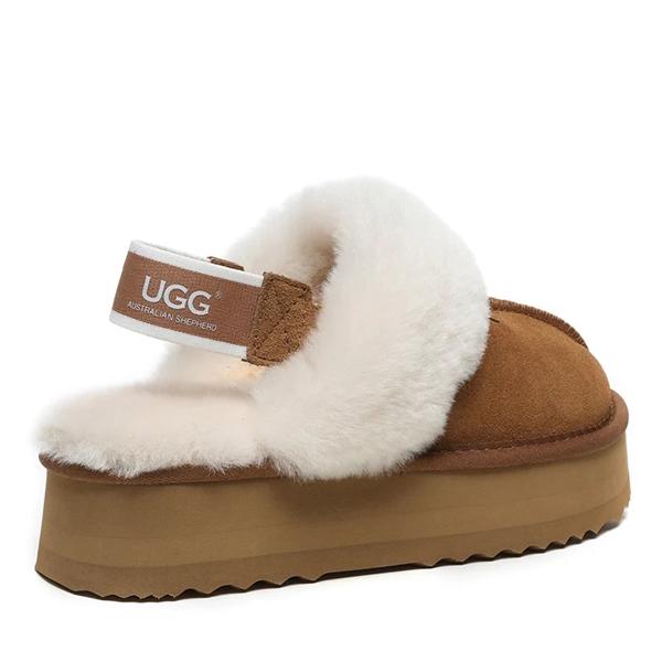 UGG AU Platform Slingback Scuff