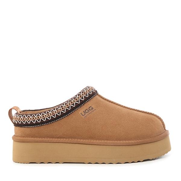 UGG AU Tassie Platform Slippers