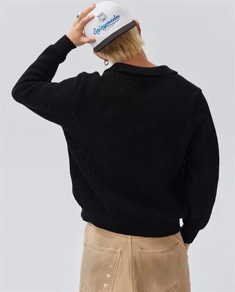 MEDM Croptop Knit Cardigan