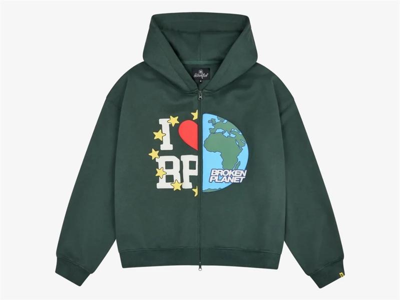 Broken Planet My Planet Zip Up Hoodie