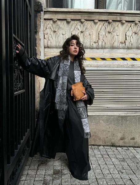 Loewe Anagram Wool & Cashmere Scarf