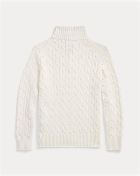 Ralph Lauren Quarter Zip Cable Knit Sweater