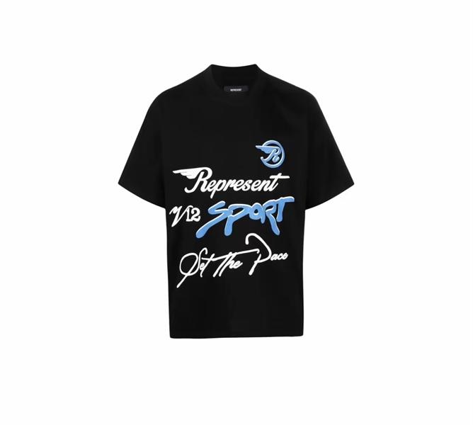Represent "Set the pace" Logo Tee