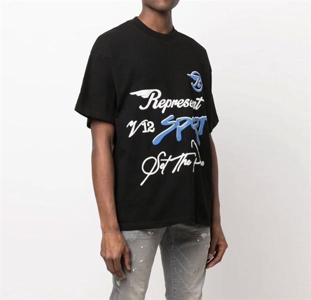 Represent "Set the pace" Logo Tee