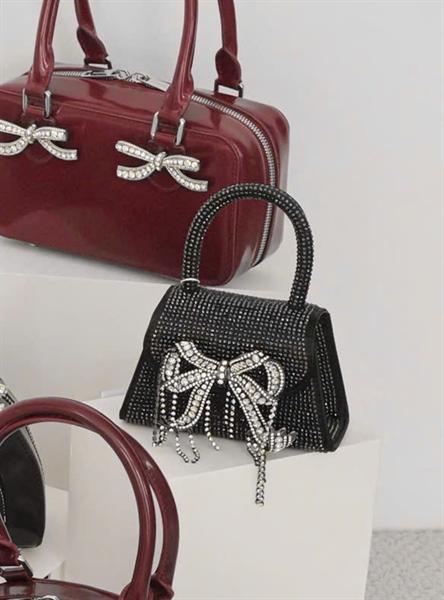 SP Black Rhinestones Embellished