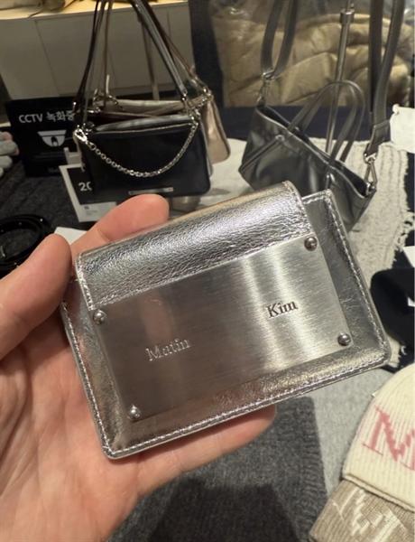 Mattin Kin Metal Logo Card Holder