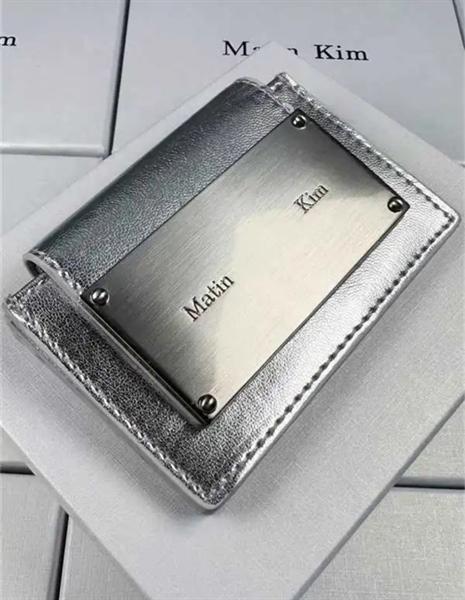 Mattin Kin Metal Logo Card Holder