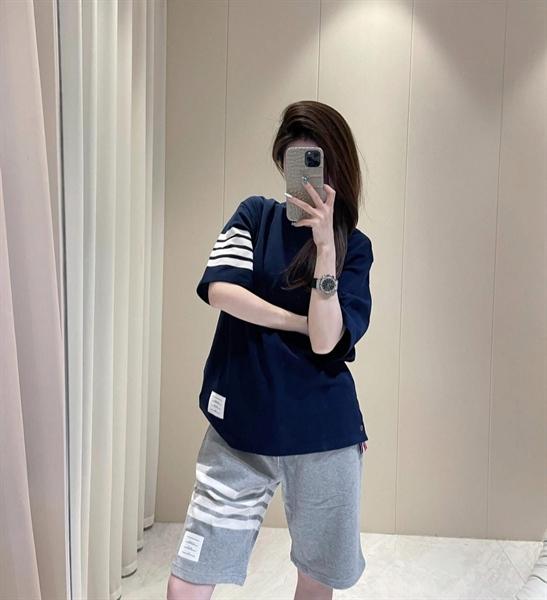 Thom Browne Jersey Striped Tee