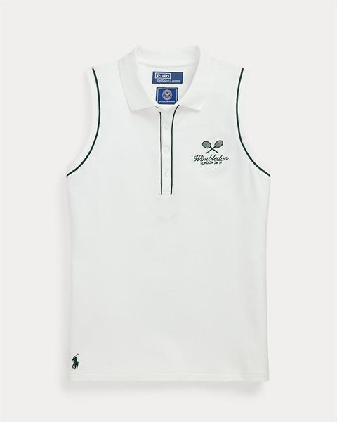 Ralph Lauren Wimbledon Sleeveless Piqué Polo Shirt