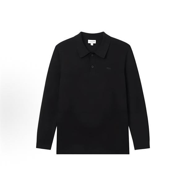 Lacoste Cotton Knit Longsleeves Polo