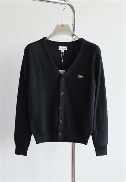 Lacoste Knit V-Neck Cardigan