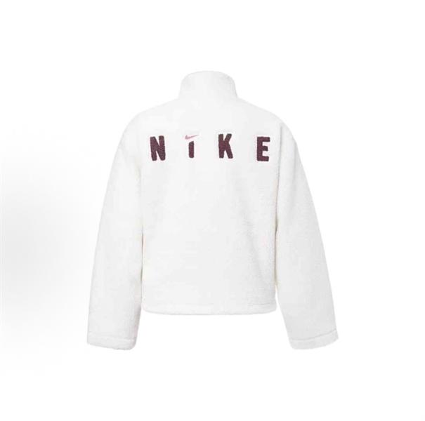 Nike Faux Fur Cropped Jacket