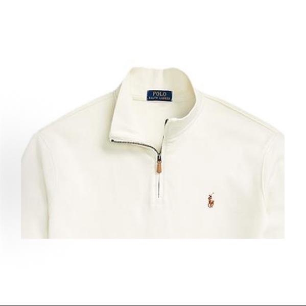 Ralph Lauren Fleece Cotton Half Zip Sweater