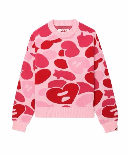 Bape Aape Camo Knit Sweater