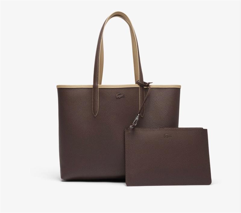 Lacoste Anna Reversible Tote With Pouch