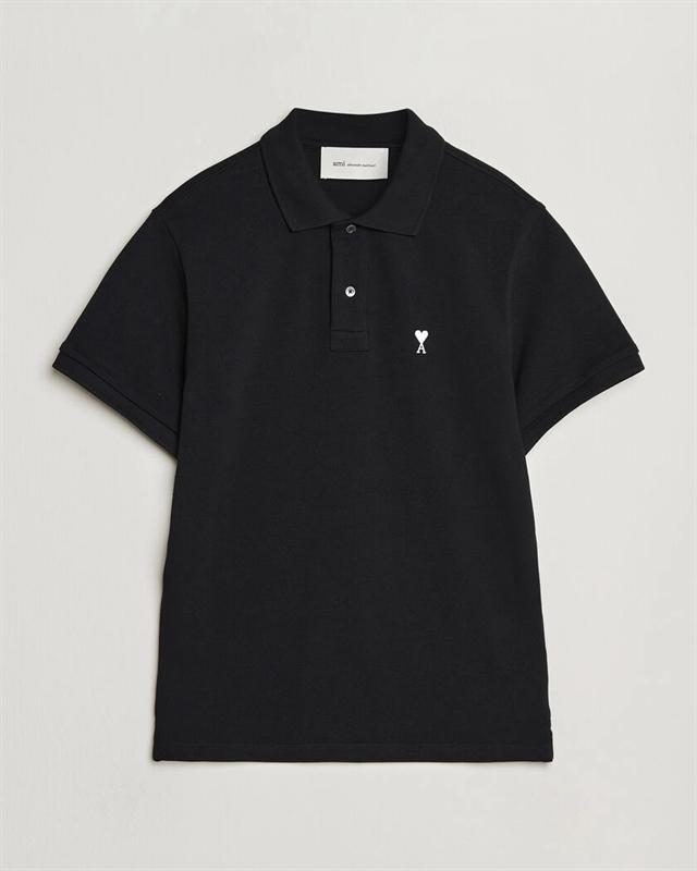Ami Paris Heart Logo Polo